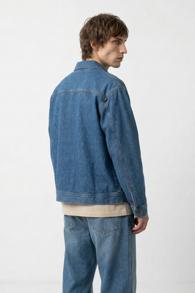 Campera de Jean Blue Hombre