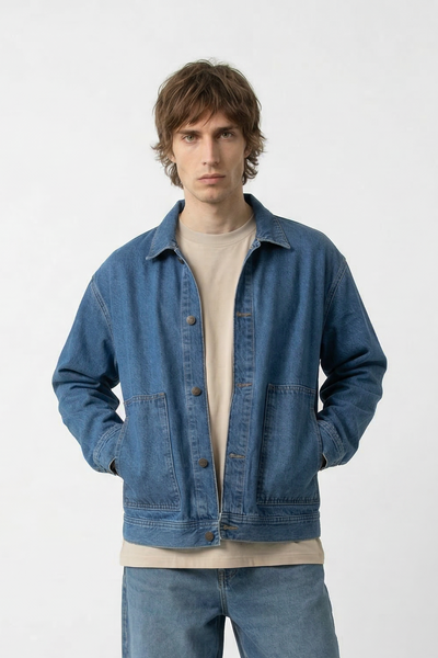 Campera de Jean Blue Hombre