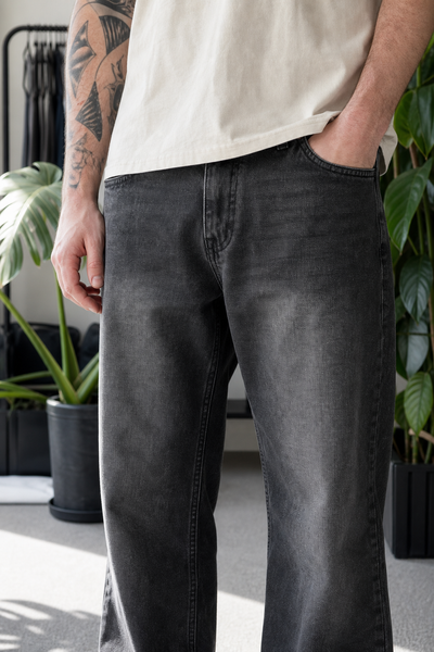 Jean Straight Old Black Hombre