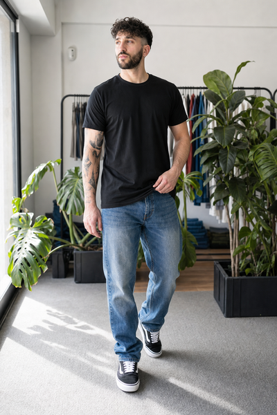 Jean Straight Vintage Blue Hombre