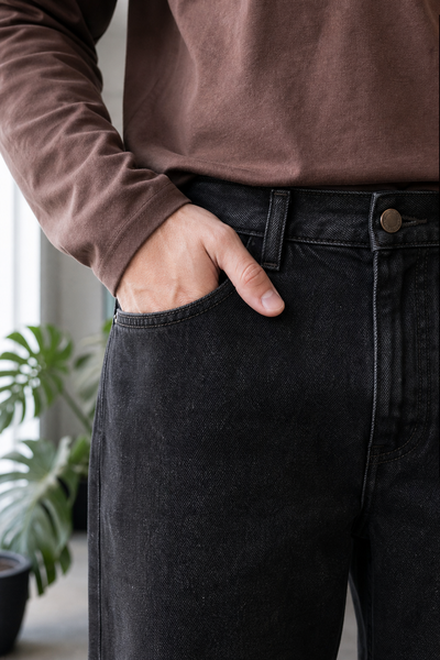 Jean Loose Oxido Black Hombre