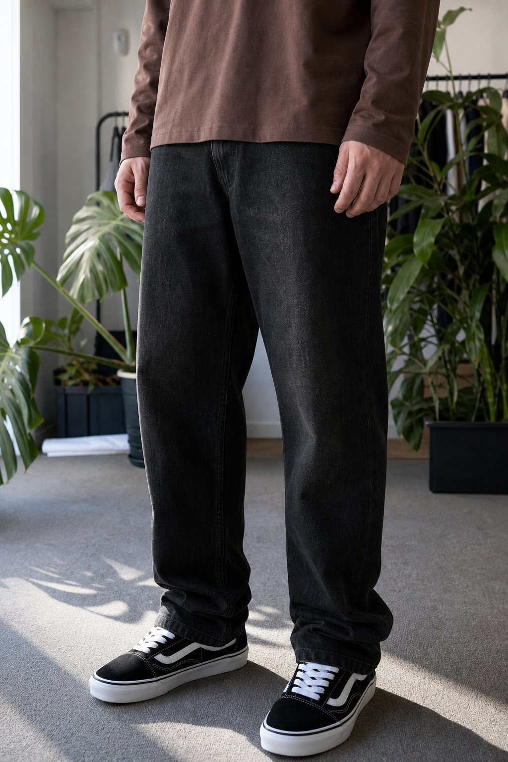 Jean Loose Oxido Black Hombre