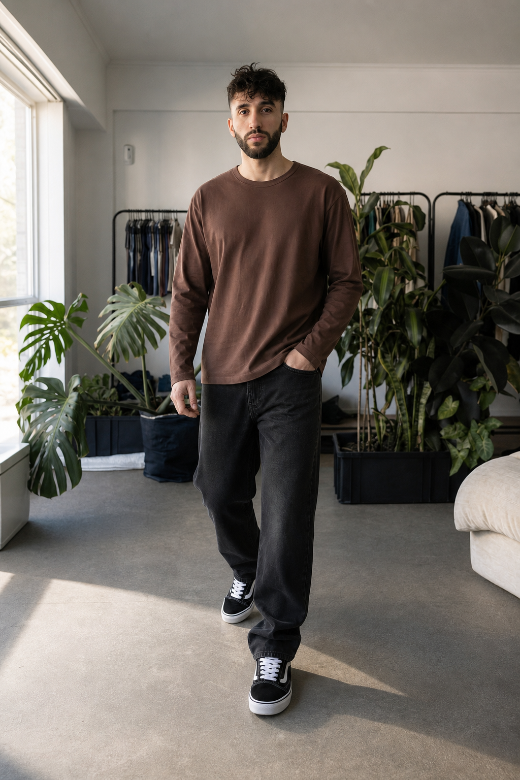 Jean Loose Oxido Black Hombre