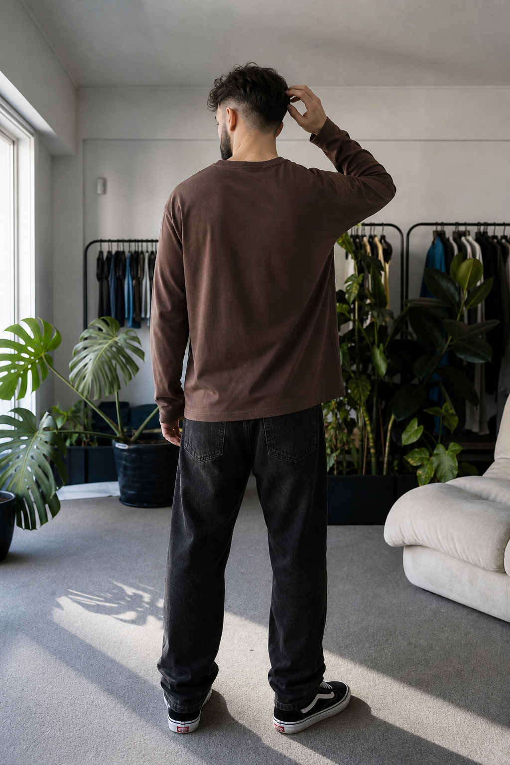 Jean Loose Oxido Black Hombre
