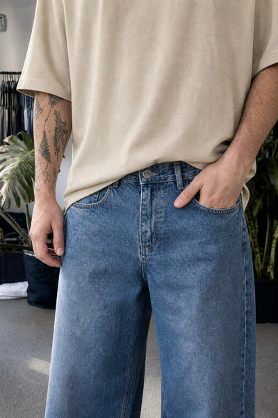 Jean Baggy Blue Hombre