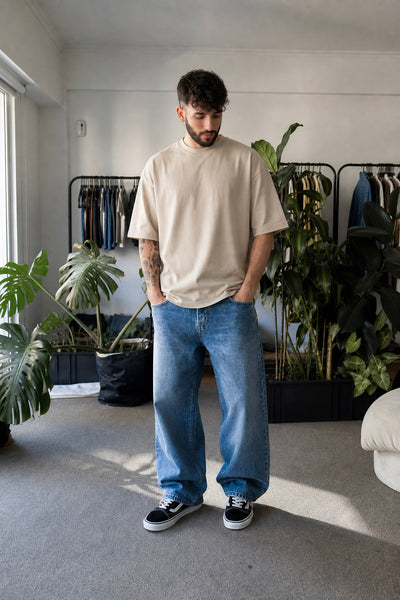 Jean Baggy Blue Hombre