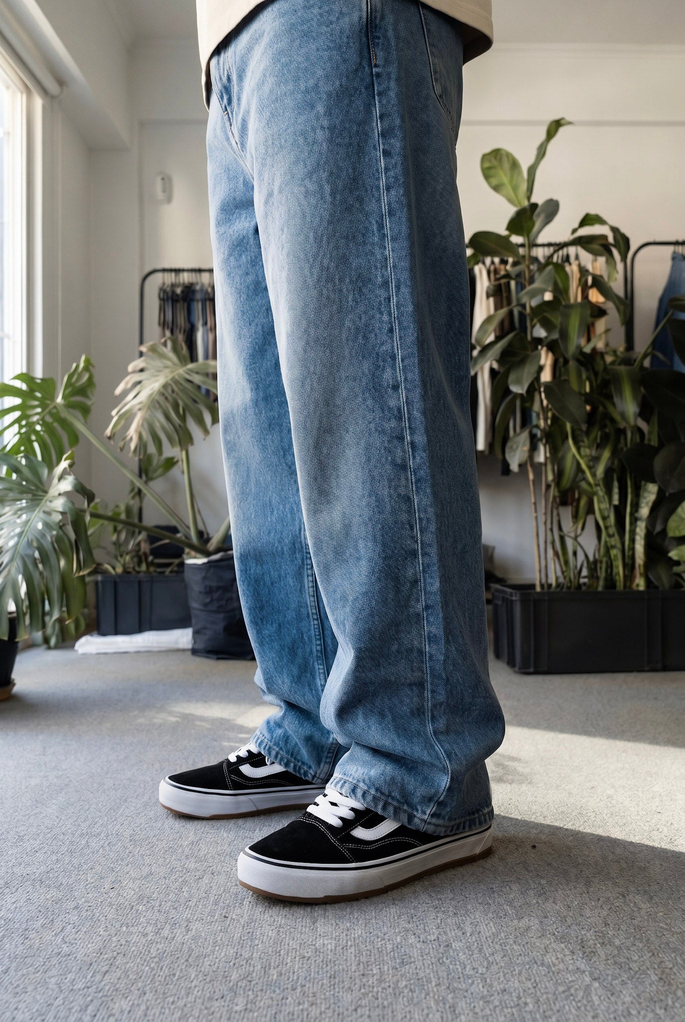 Jean Baggy Blue Hombre