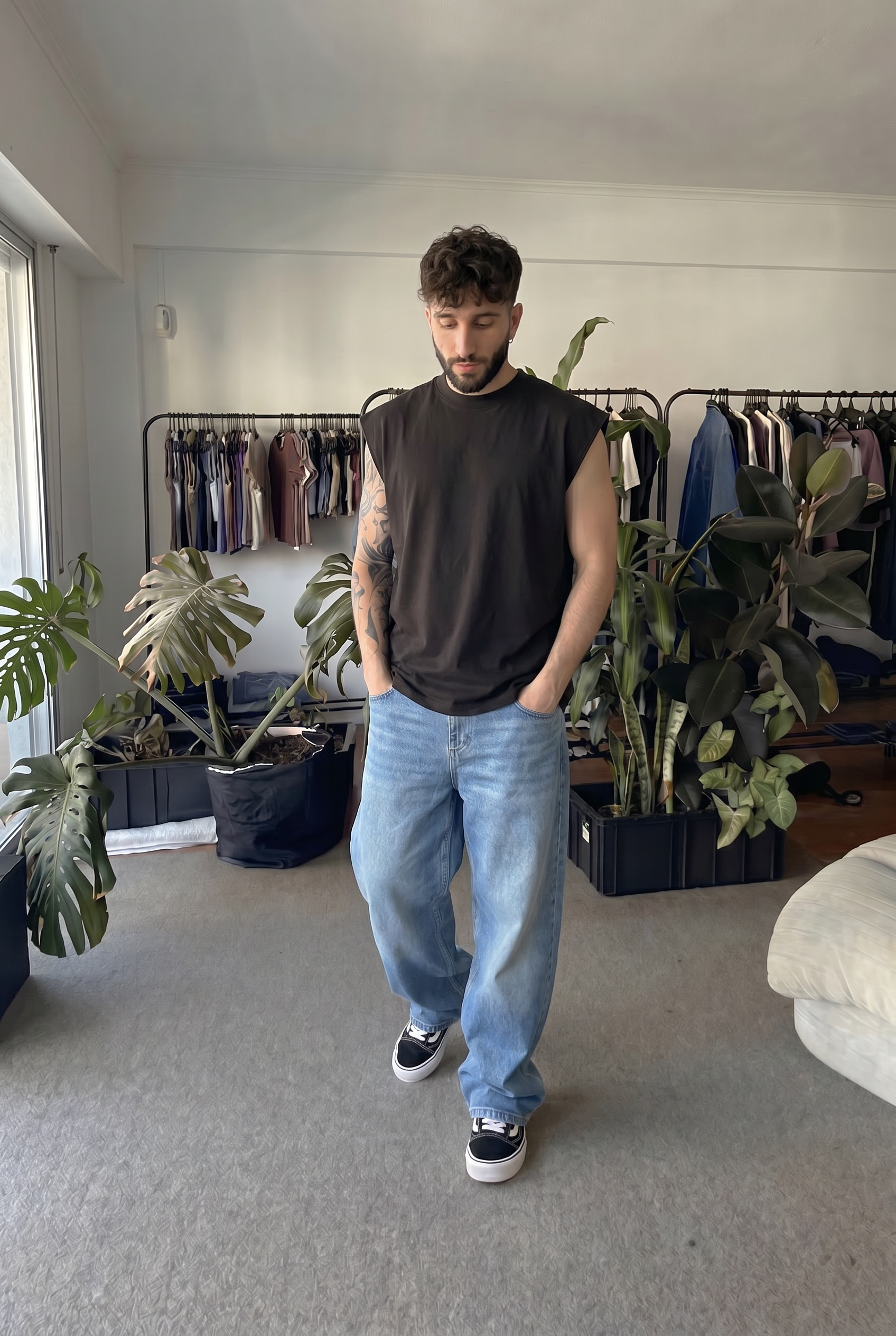 Jean Baggy Light Blue Hombre