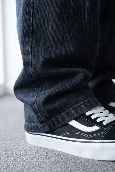 Jean Baggy Super Black Hombre