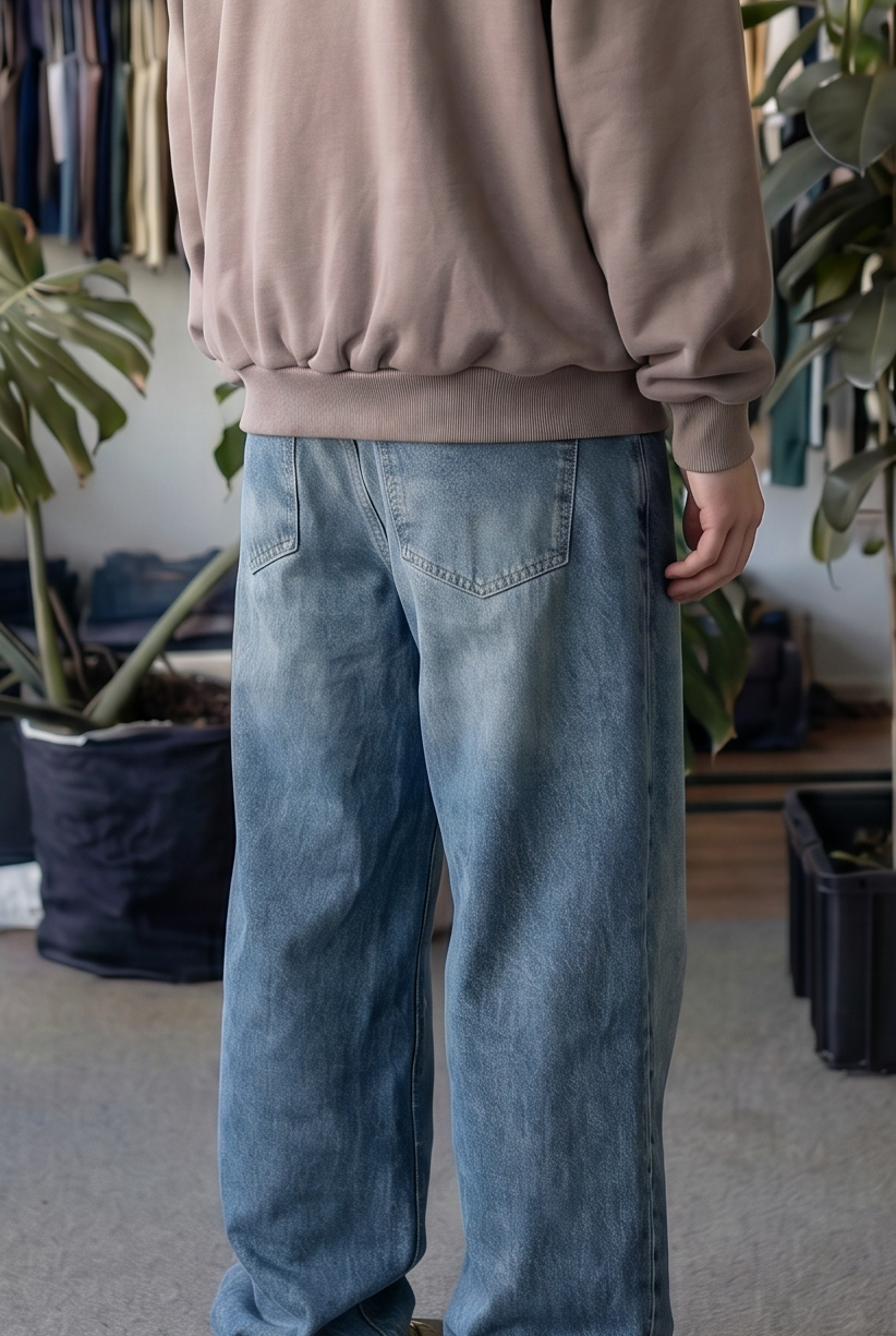 Jean Baggy Vintage Blue Hombre