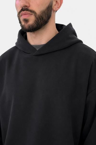 Hoodie Oversize Frisado tela