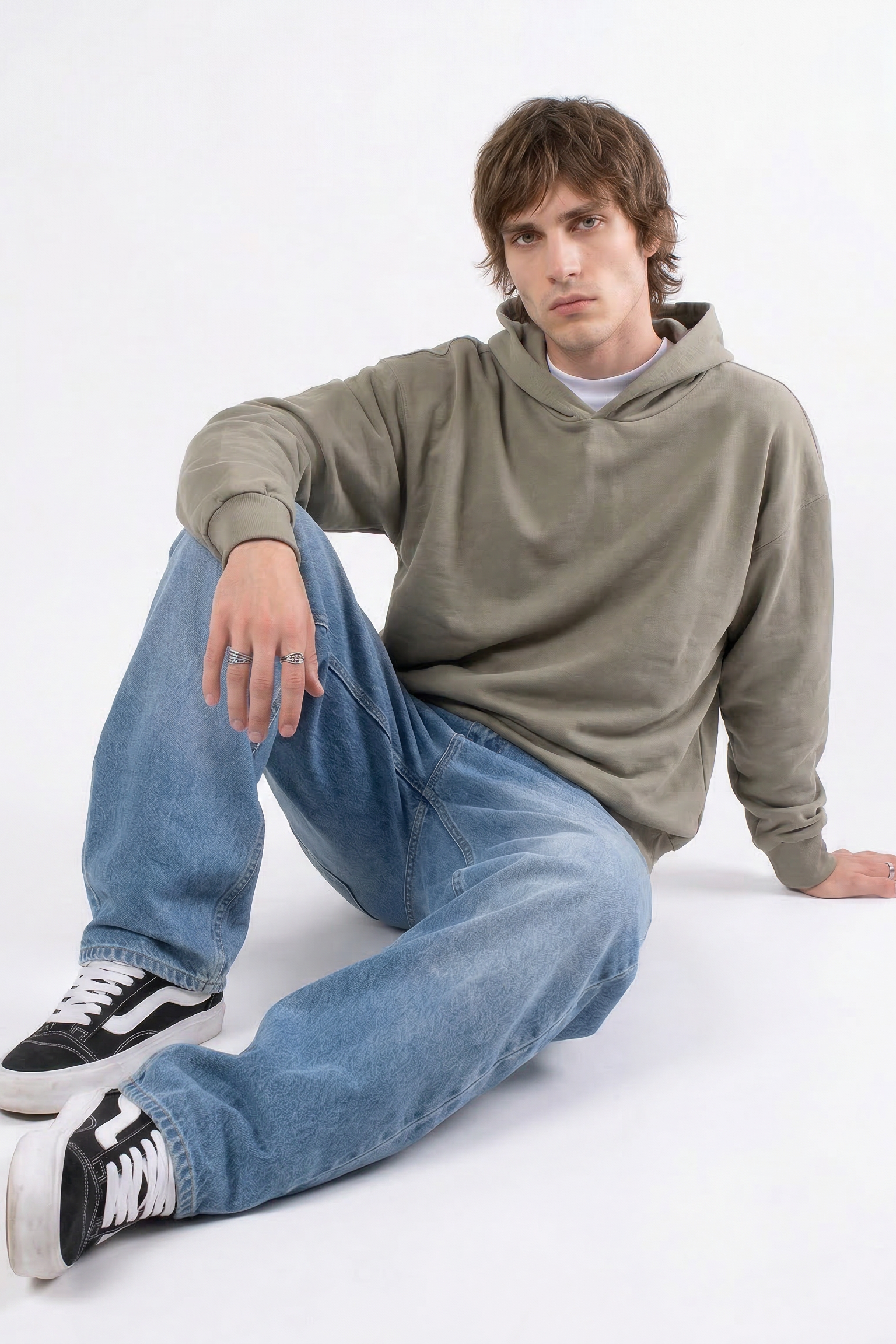 Hoodie Boxy Frisado