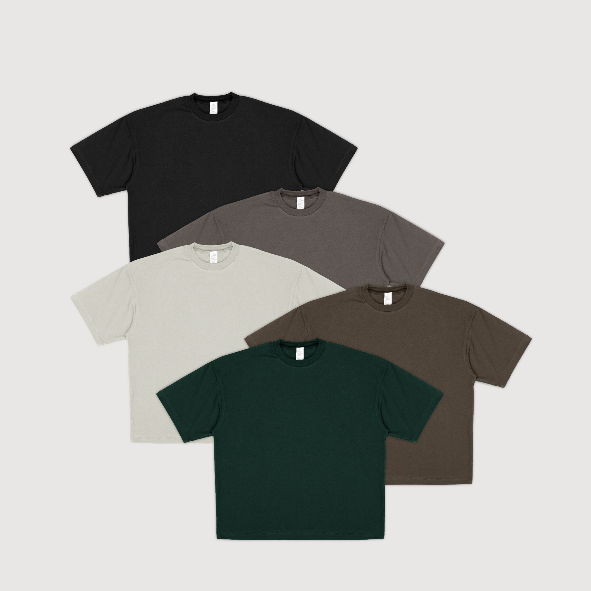 Remera Oversize x 5