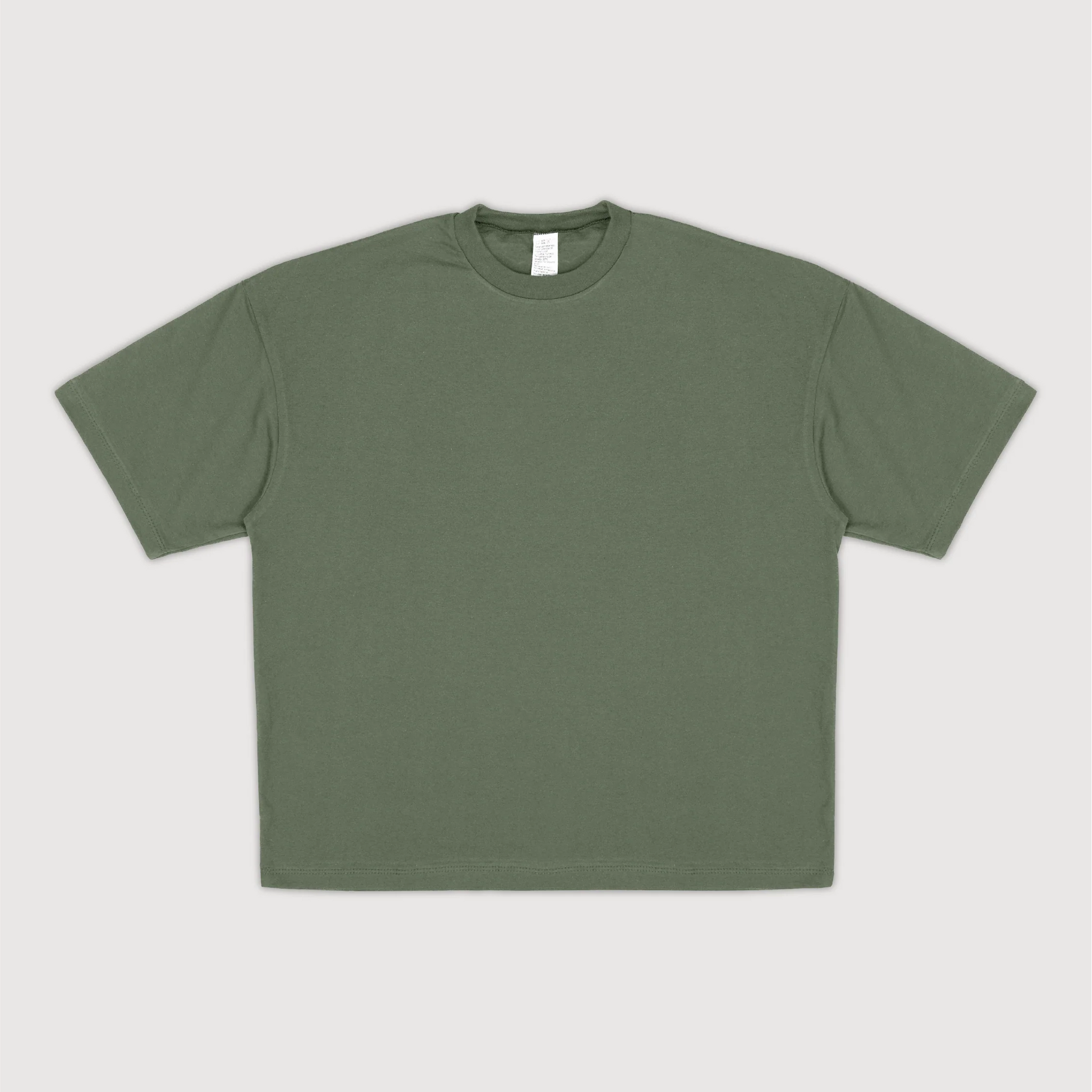 Remera Oversize - Verde Piedra