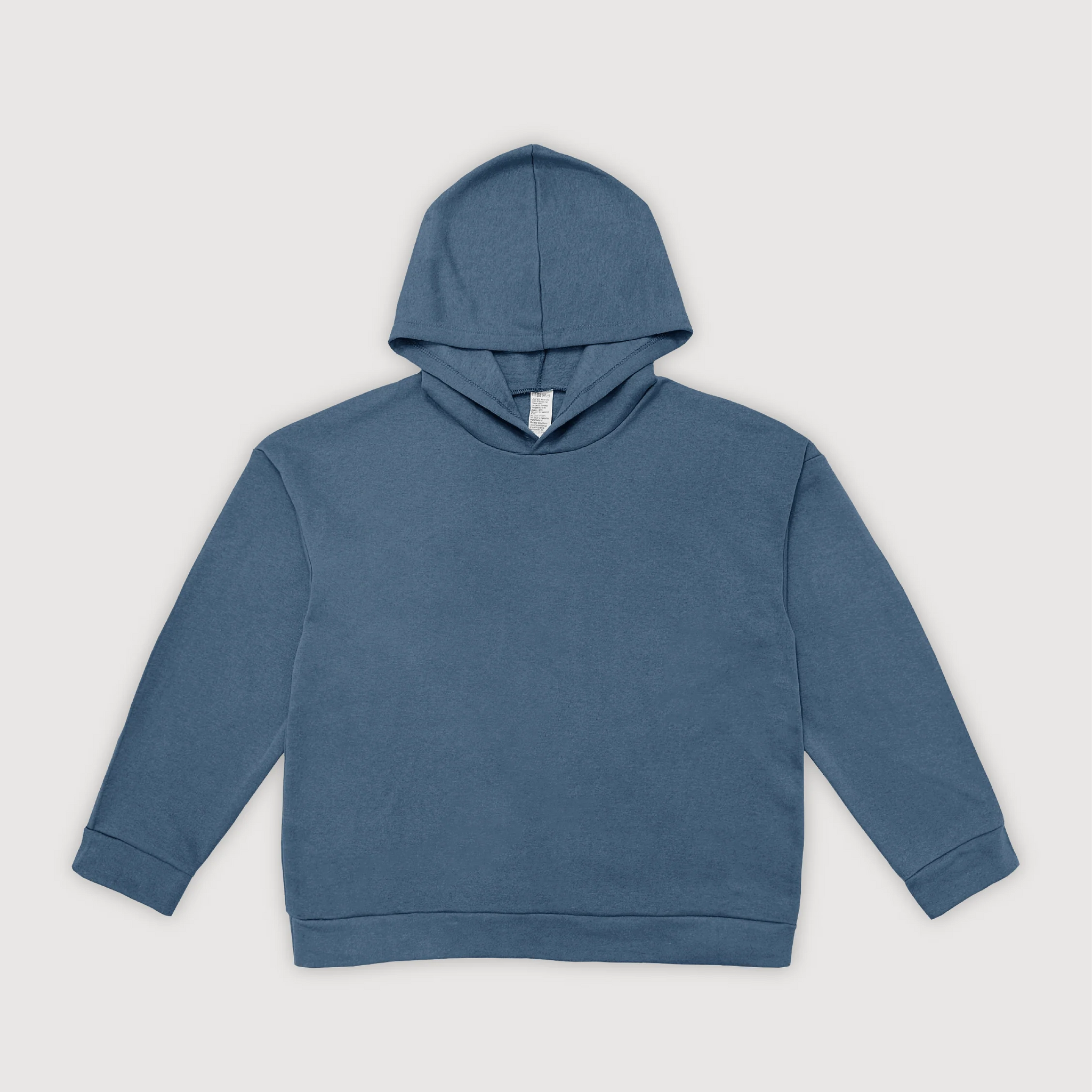 Hoodie Oversize Frisado - Azul Regata