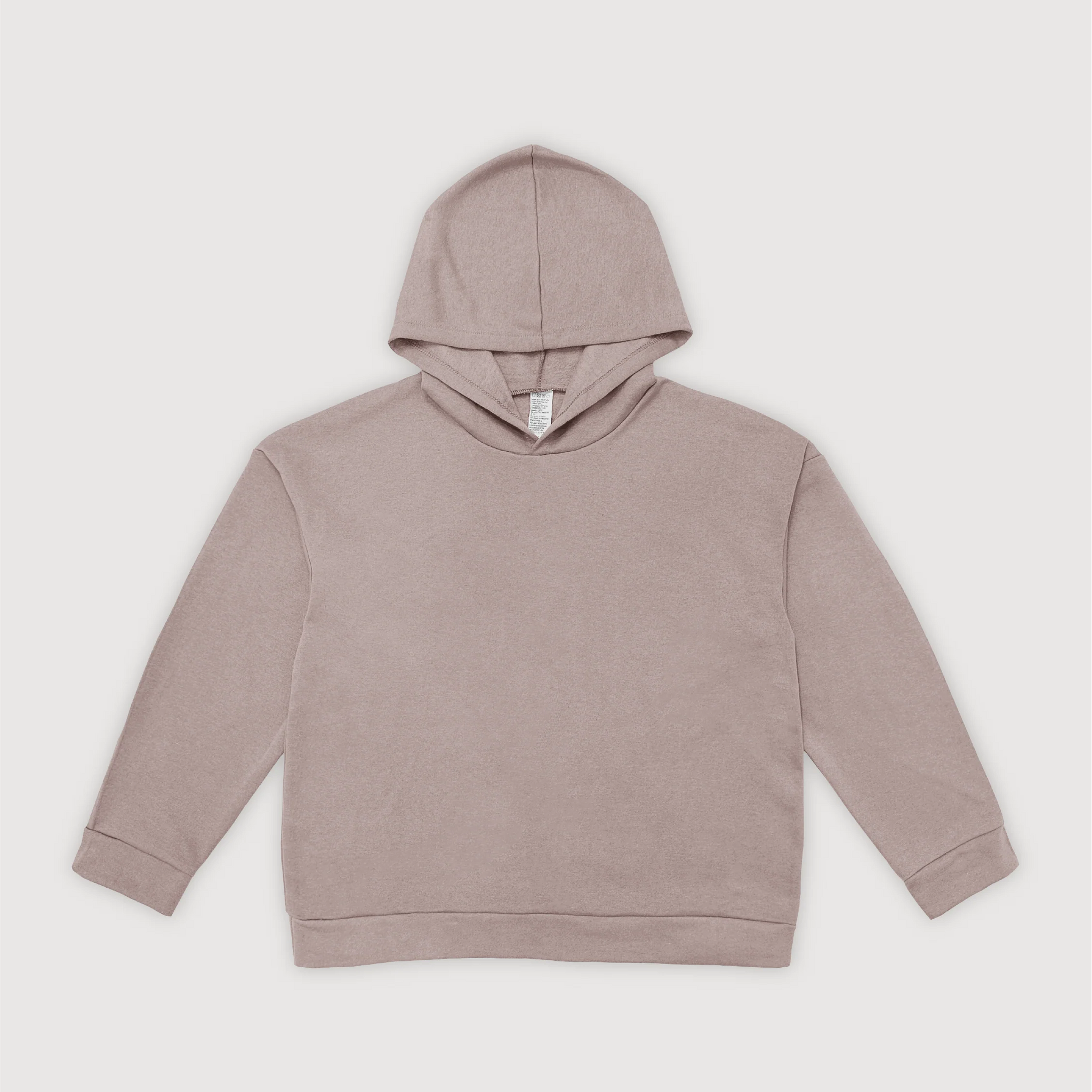 Hoodie Oversize Frisado - Piel Canela