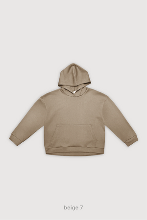 Canguro Oversize Frisado - Beige 7