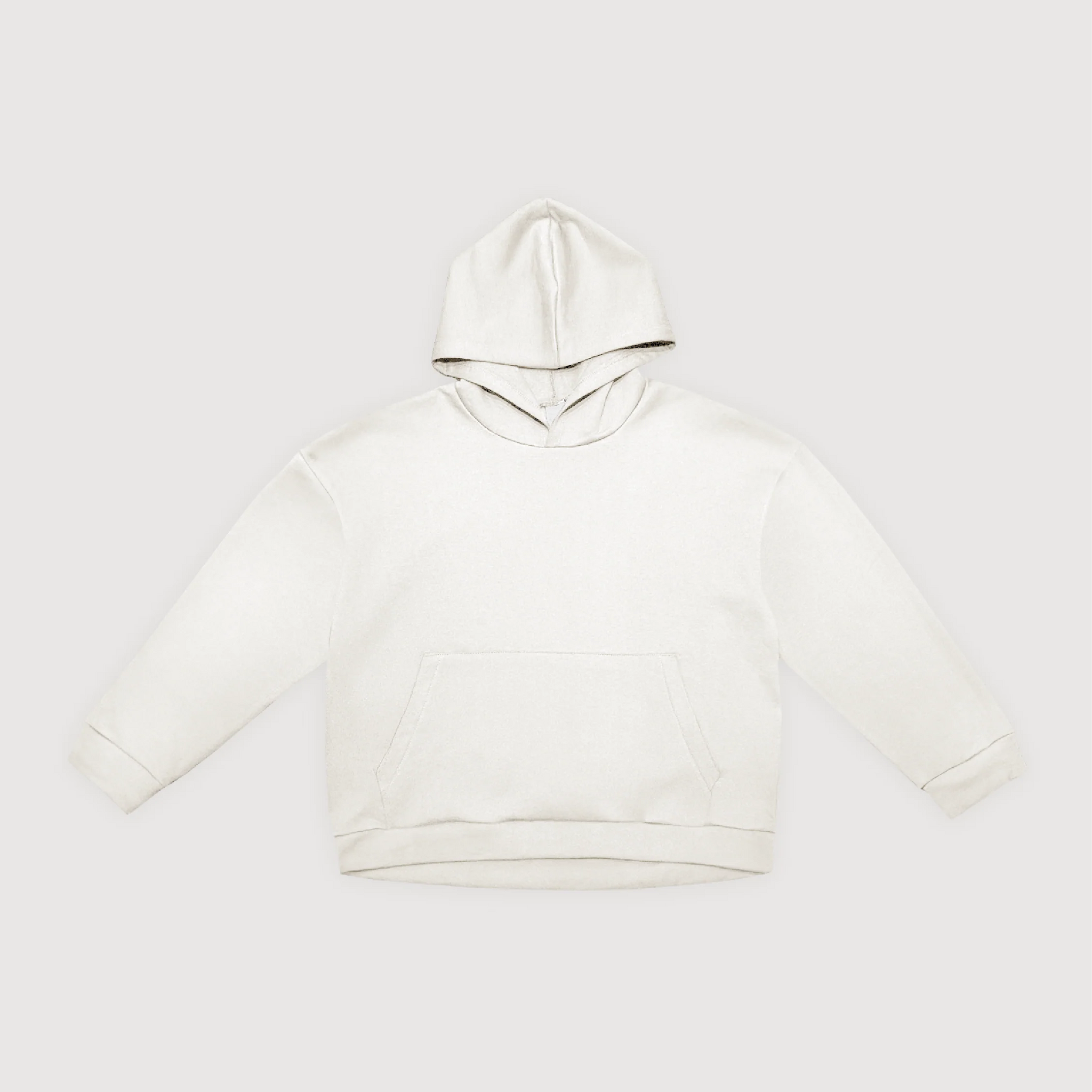 Canguro Oversize Frisado - Crudo