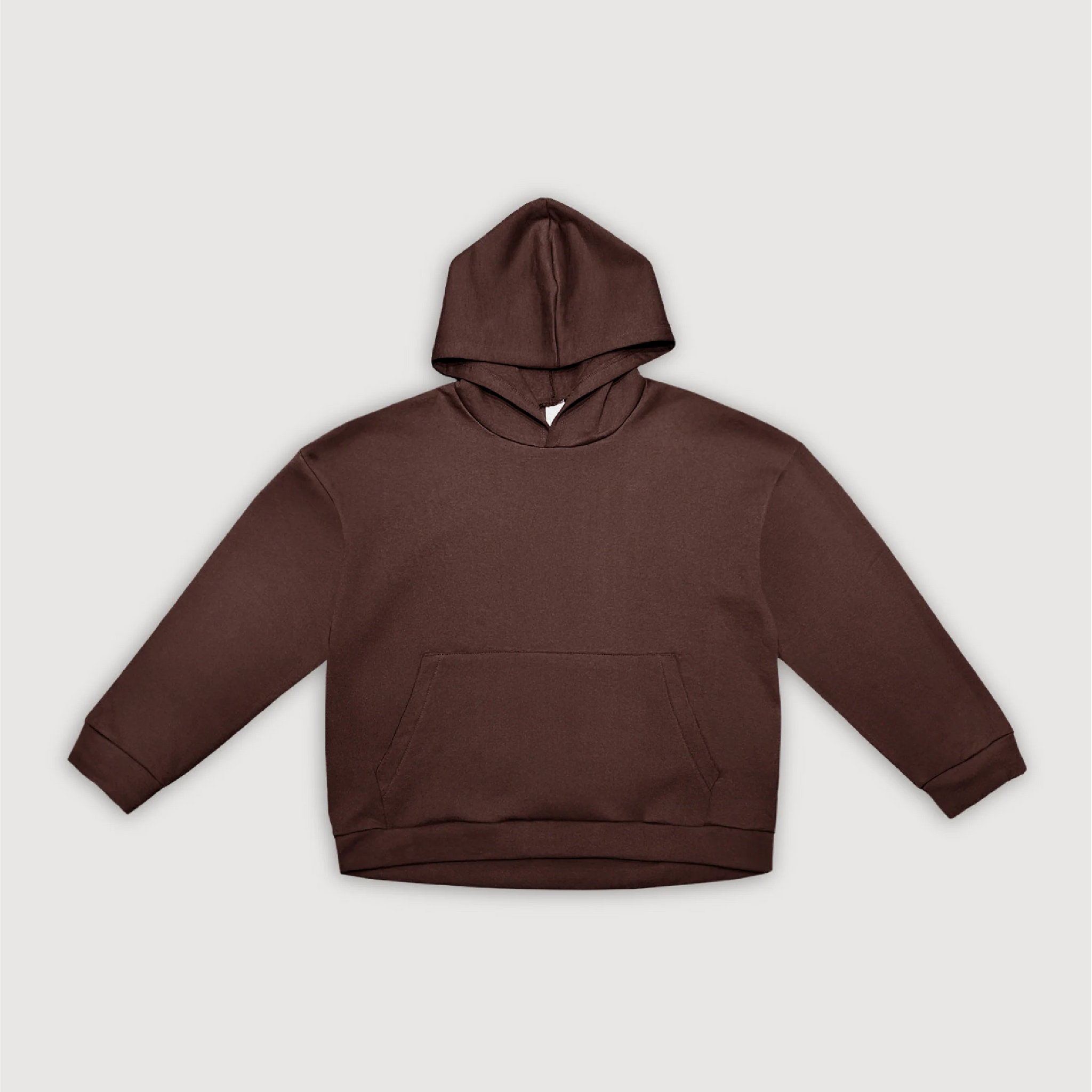 Canguro Oversize Frisado - Marron Atuel