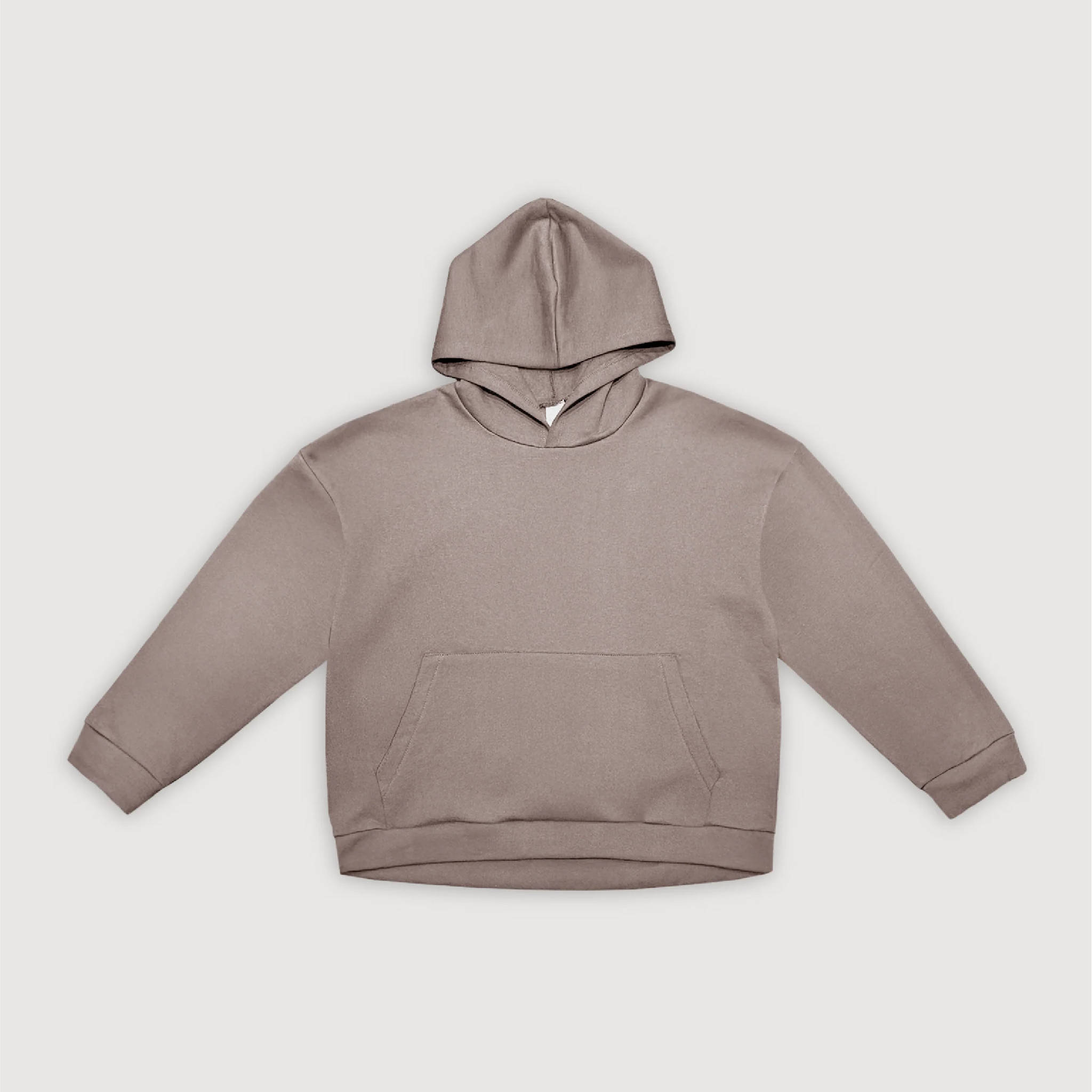 Canguro Oversize Frisado - Marron Malargue