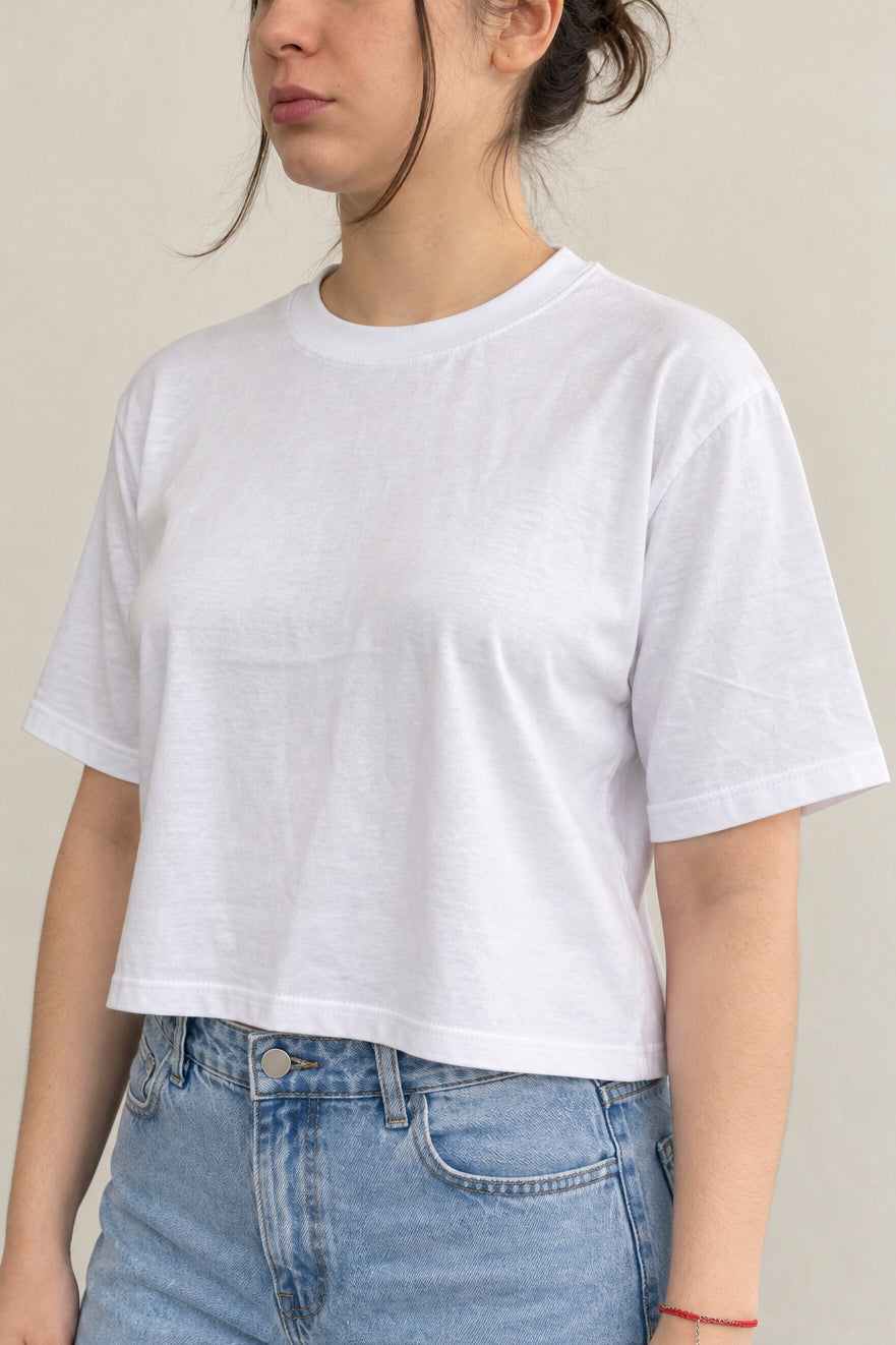 Remera Oversize Crop