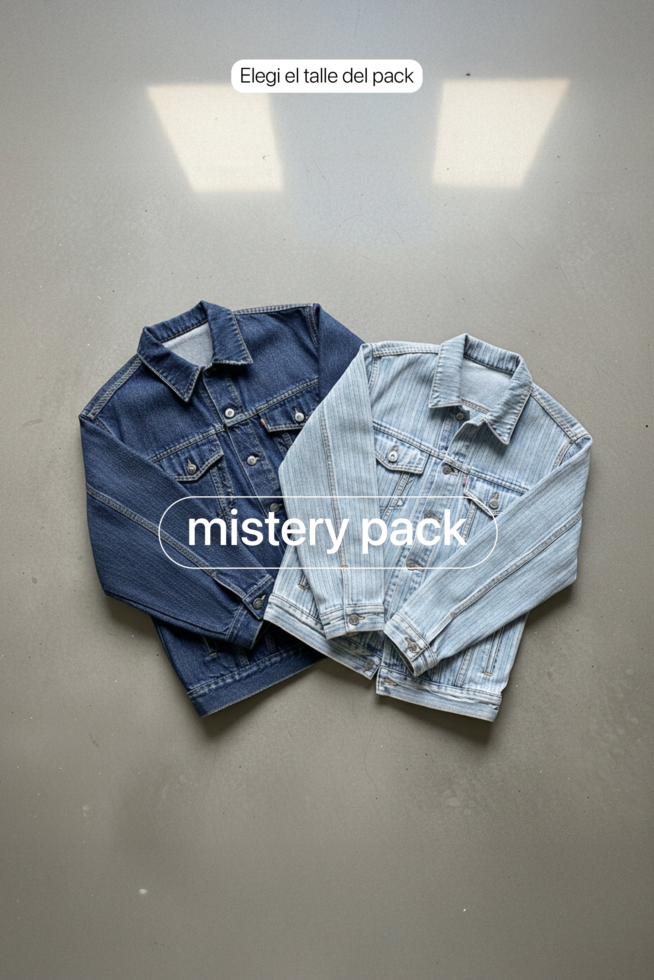 Pack Feria Online Camperas de Jean x 2