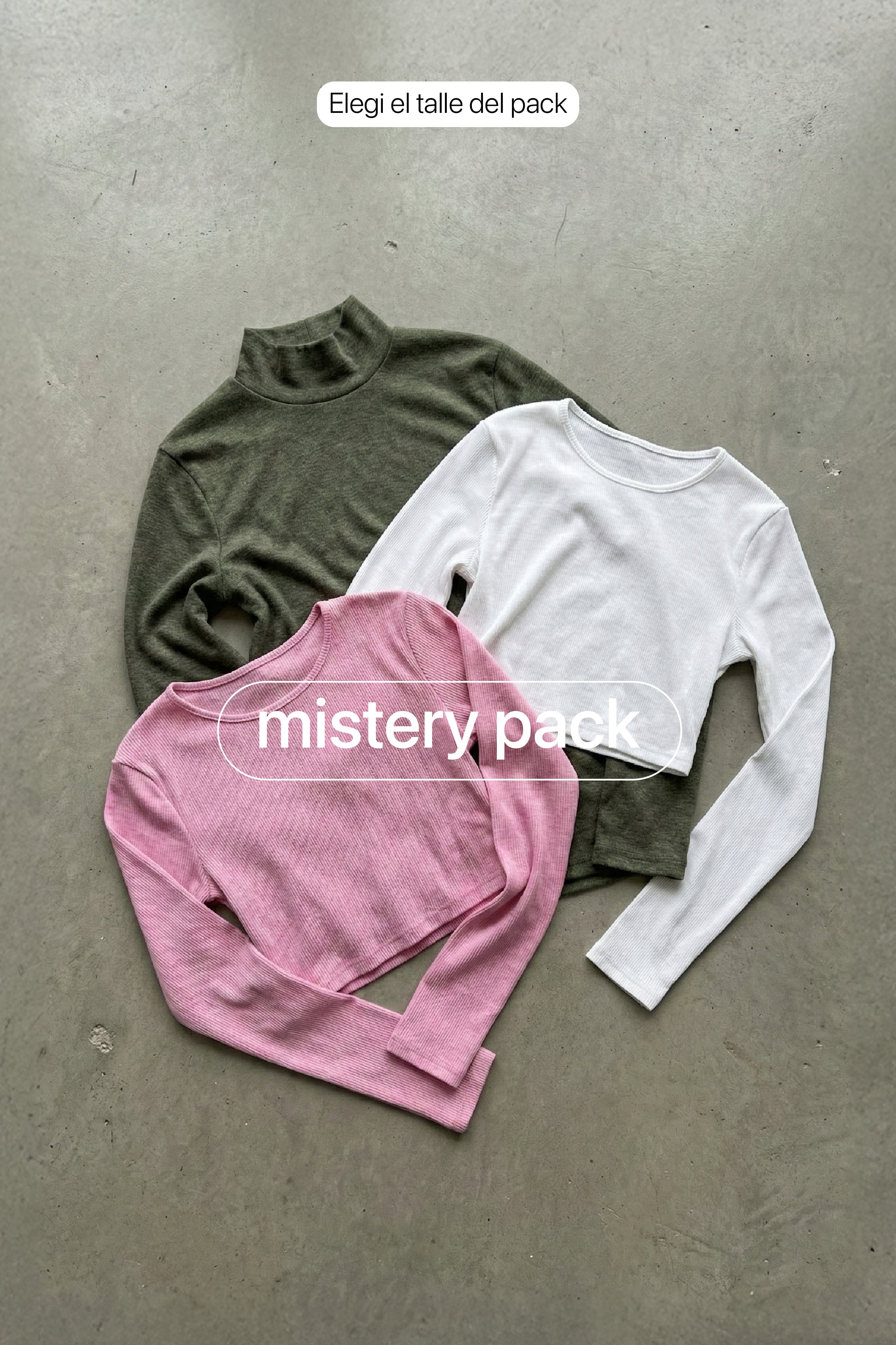 Pack Feria Online Remeras Manga Larga Mujer x 3