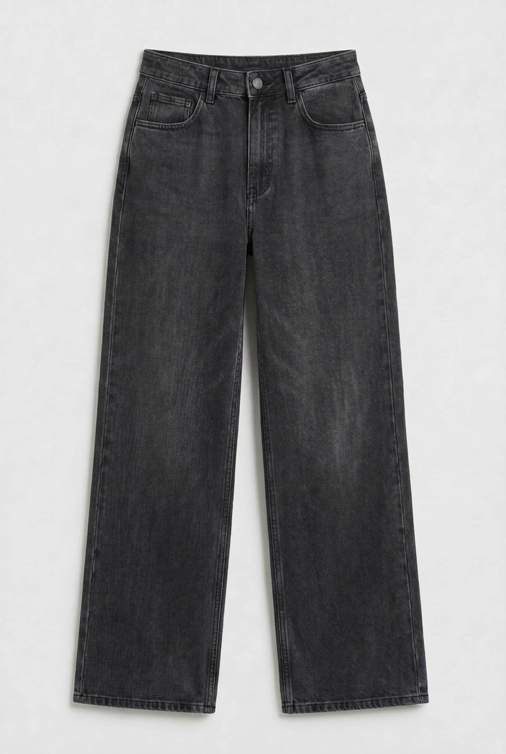 Jean Straight Old Black Mujer