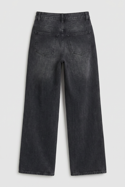 Jean Straight Old Black Mujer