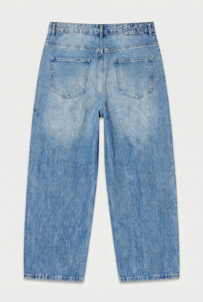 Jean Baggy Light Blue Mujer
