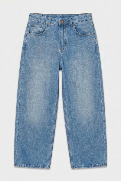 Jean Baggy Light Blue Mujer