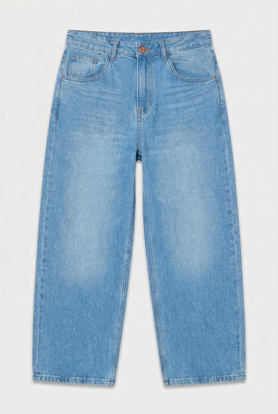 Jean Baggy Pale Blue Mujer