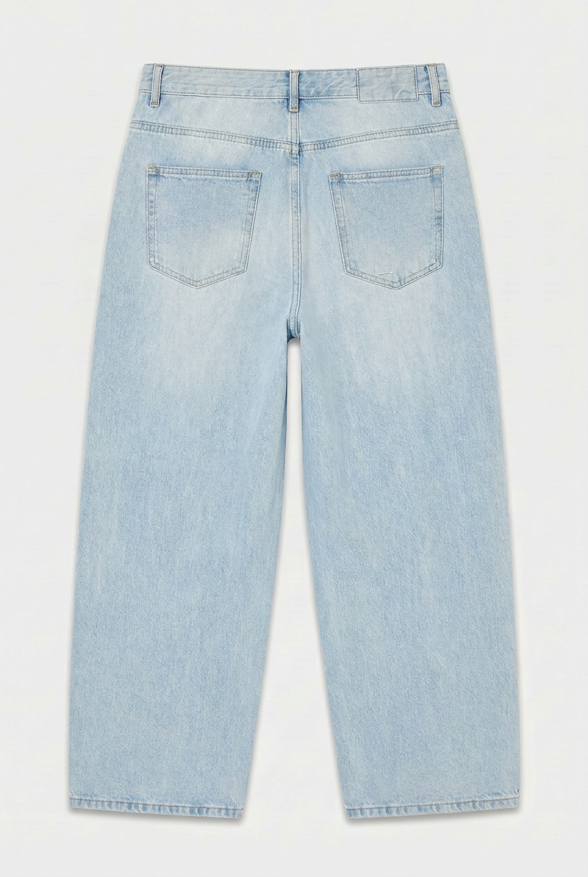 Jean Baggy Summer Blue Mujer