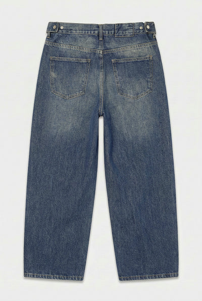 Jean Baggy Vers. Vintage Blue Mujer