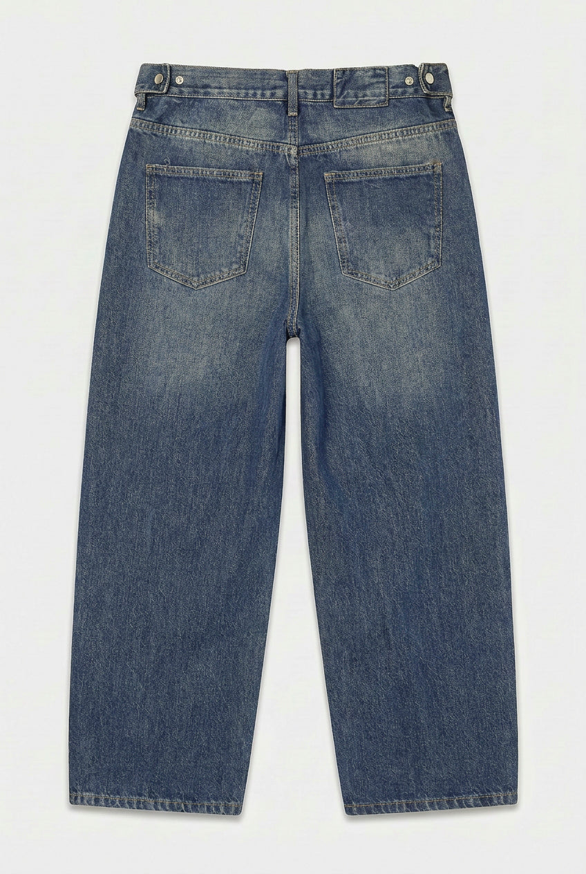 Jean Baggy Vers. Vintage Blue Mujer