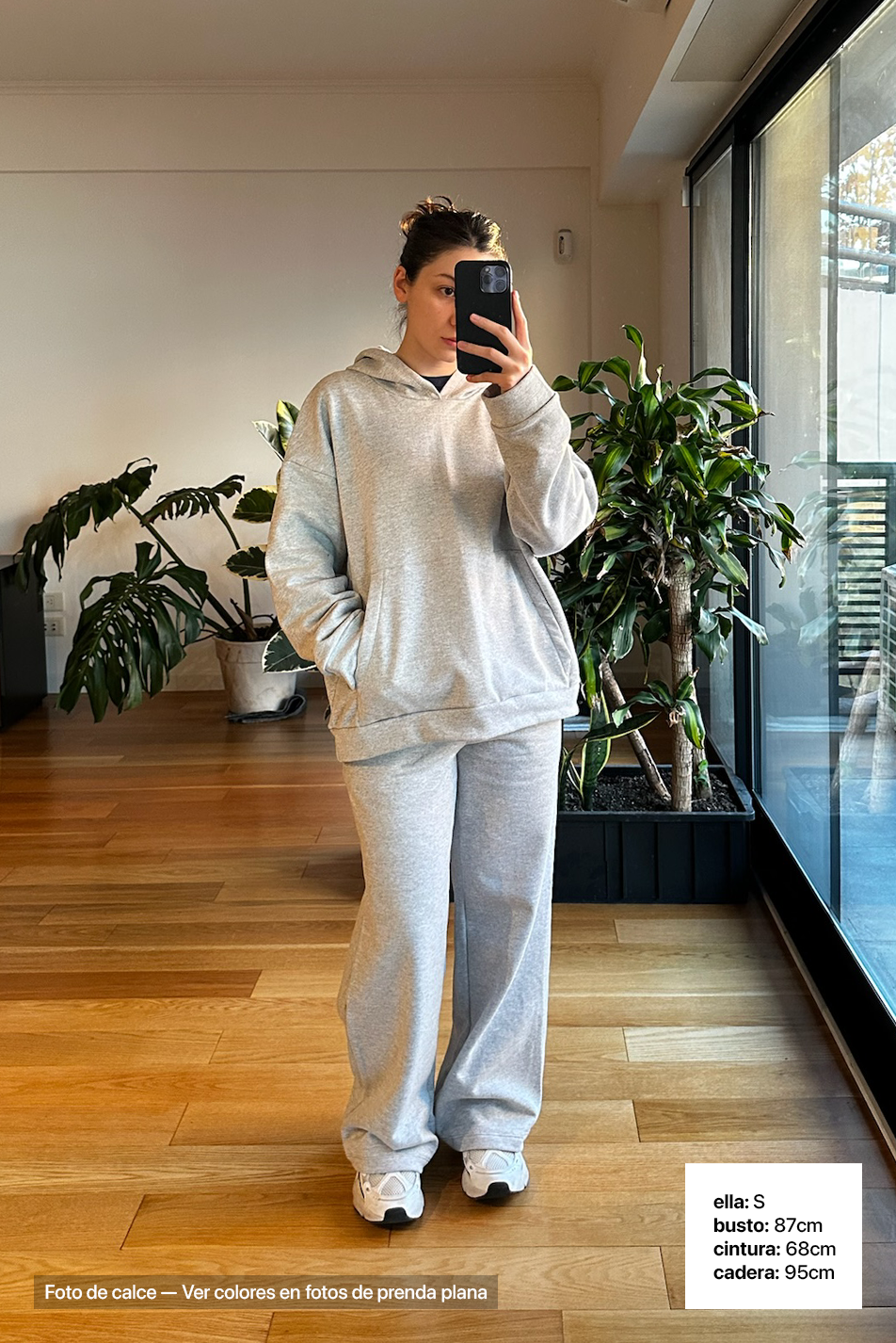 Canguro Oversize Frisado - Bordo Sy