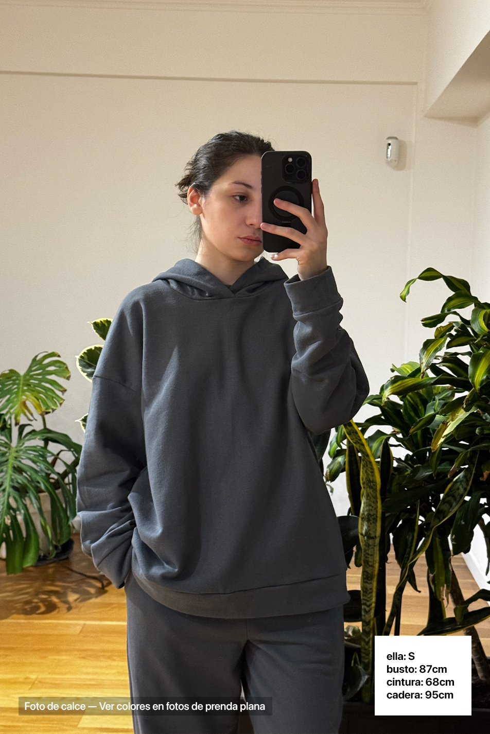 Hoodie Oversize Frisado - Cinnamon
