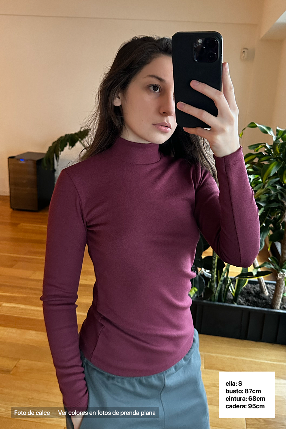 Polera Ribb - Bordo Sy