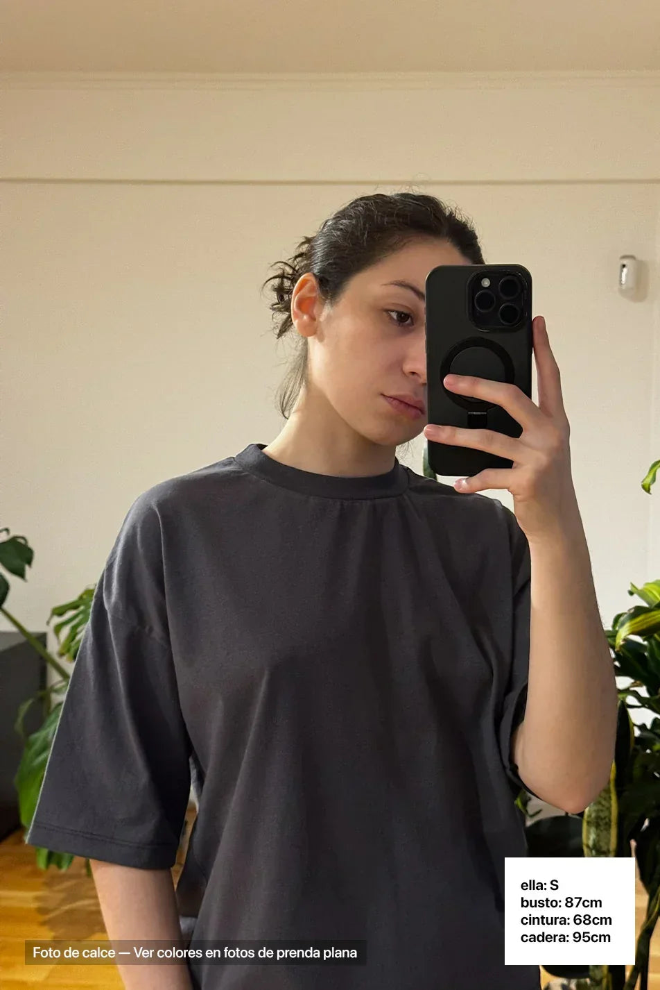 Remera Boxy Fit Mujer