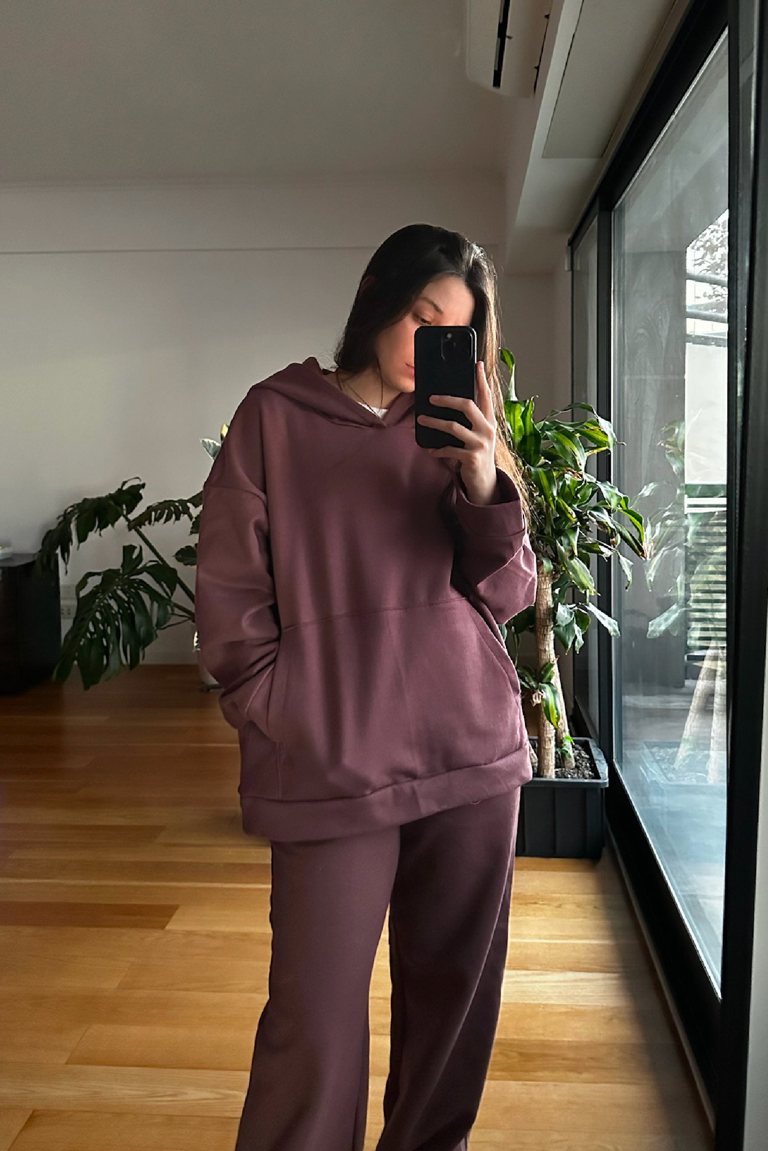 Canguro Oversize Frisado + Jogging Baggy Frisado