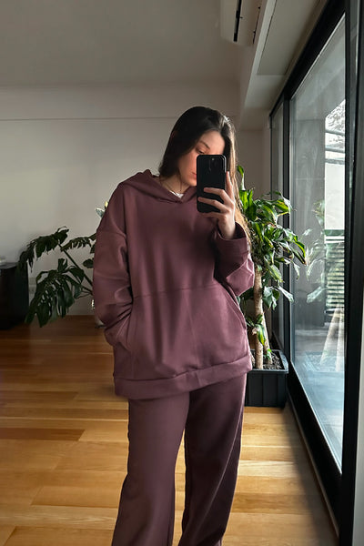 Canguro Oversize Frisado + Jogging Baggy Frisado