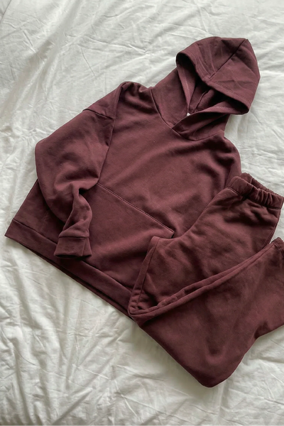 Canguro Oversize Frisado + Remera Oversize + Jogging Baggy Frisado