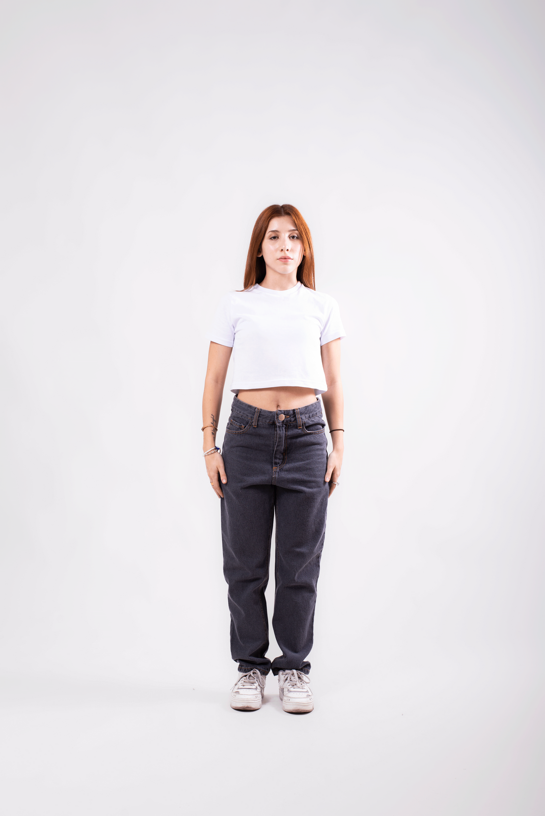 SS25 Baby Tee PREMIUM - Blanco