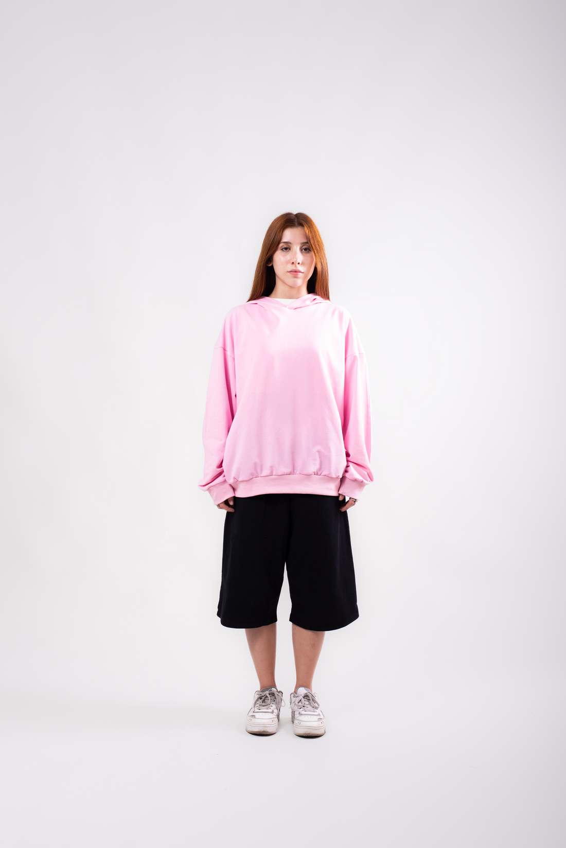Hoodie Boxy Fit - Rosa 2001