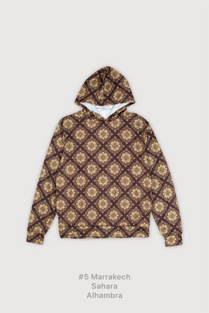 Hoodie Rustico Estampado - #5 Marrakech Sahara Alhambra