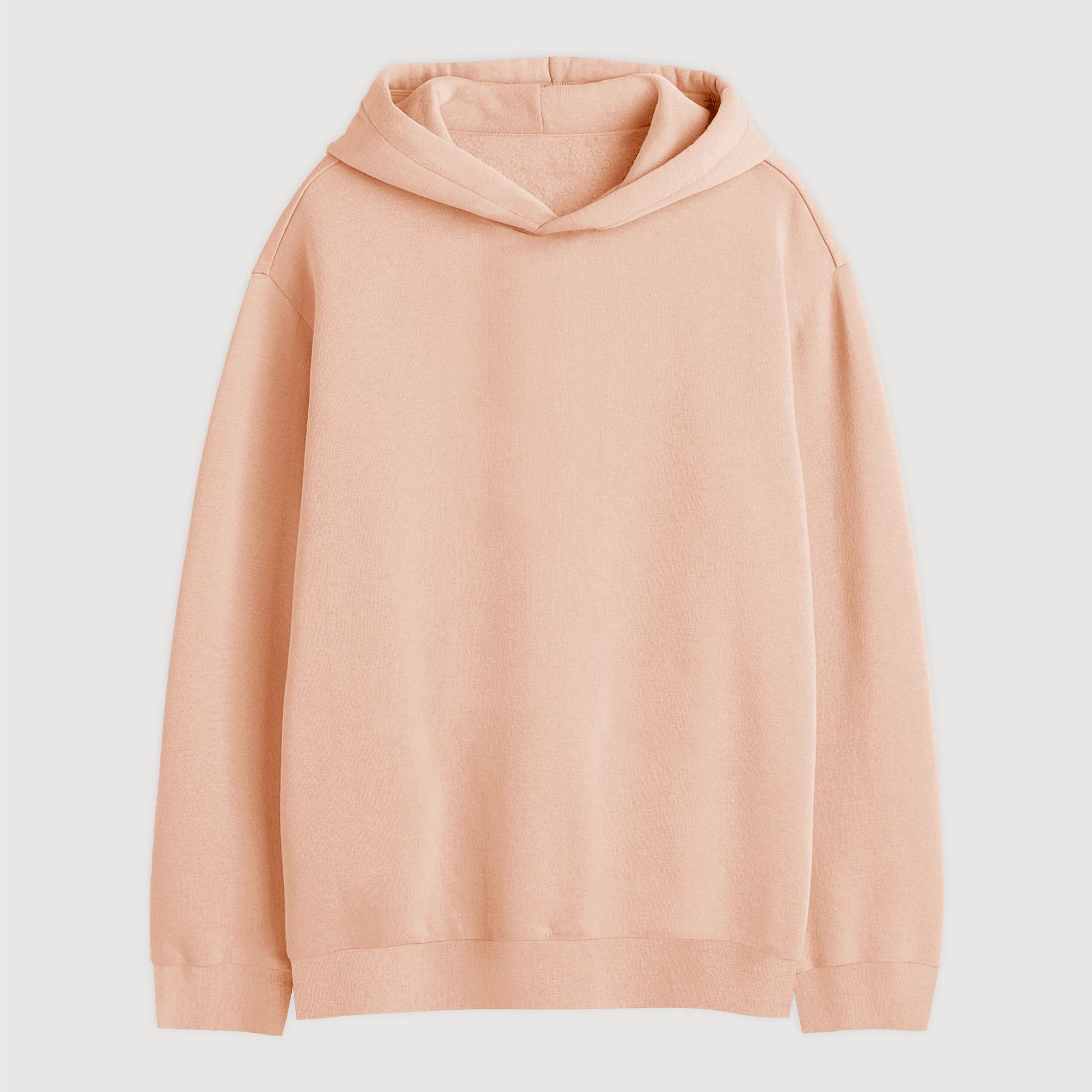 Hoodie Regular Frisado - Durazno Lenceria