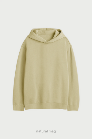 Hoodie Oversize Frisado - Natural Mag