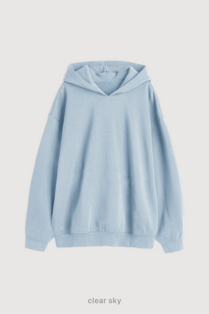 Hoodie Oversize Super Soft - Clear Sky