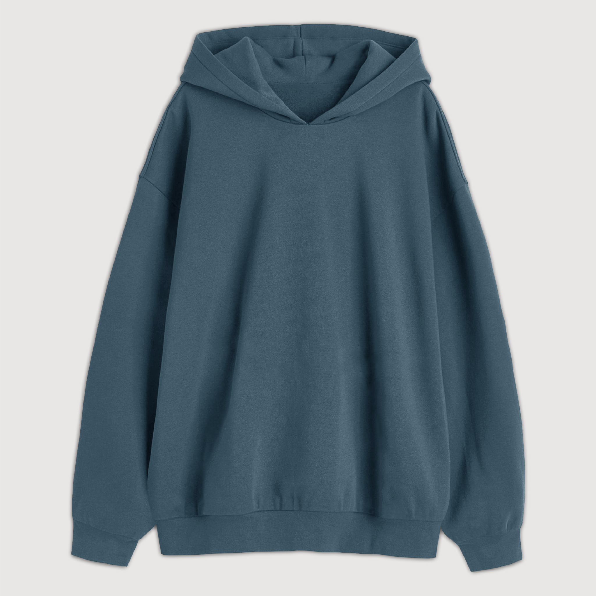 Hoodie Oversize Super Soft - Mallard blue