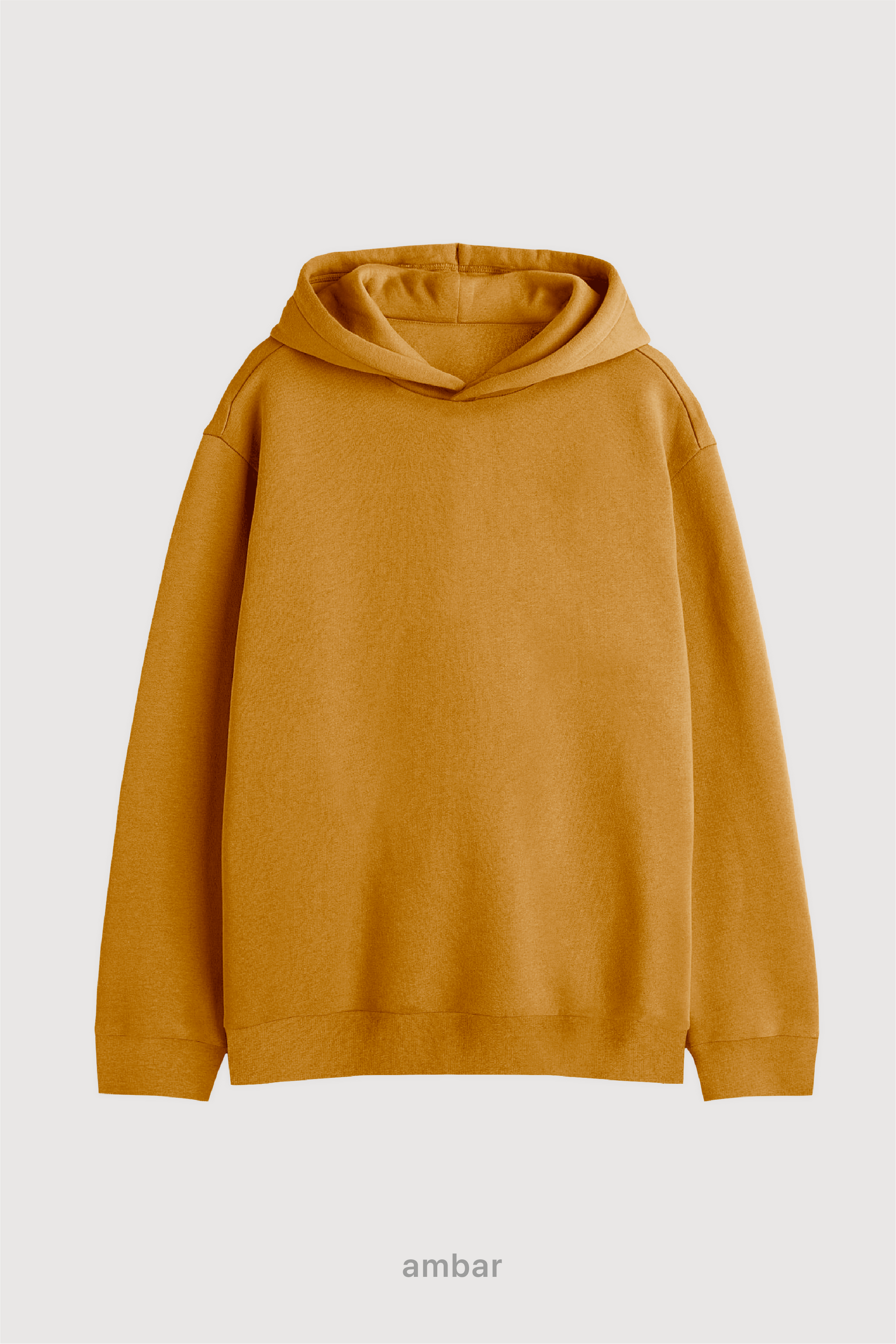 Hoodie Super Soft Frisado - Ambar